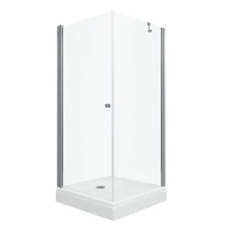 Душевой уголок Triton Форта Щ0000053344 90x90 см профиль хром стекло прозрачное